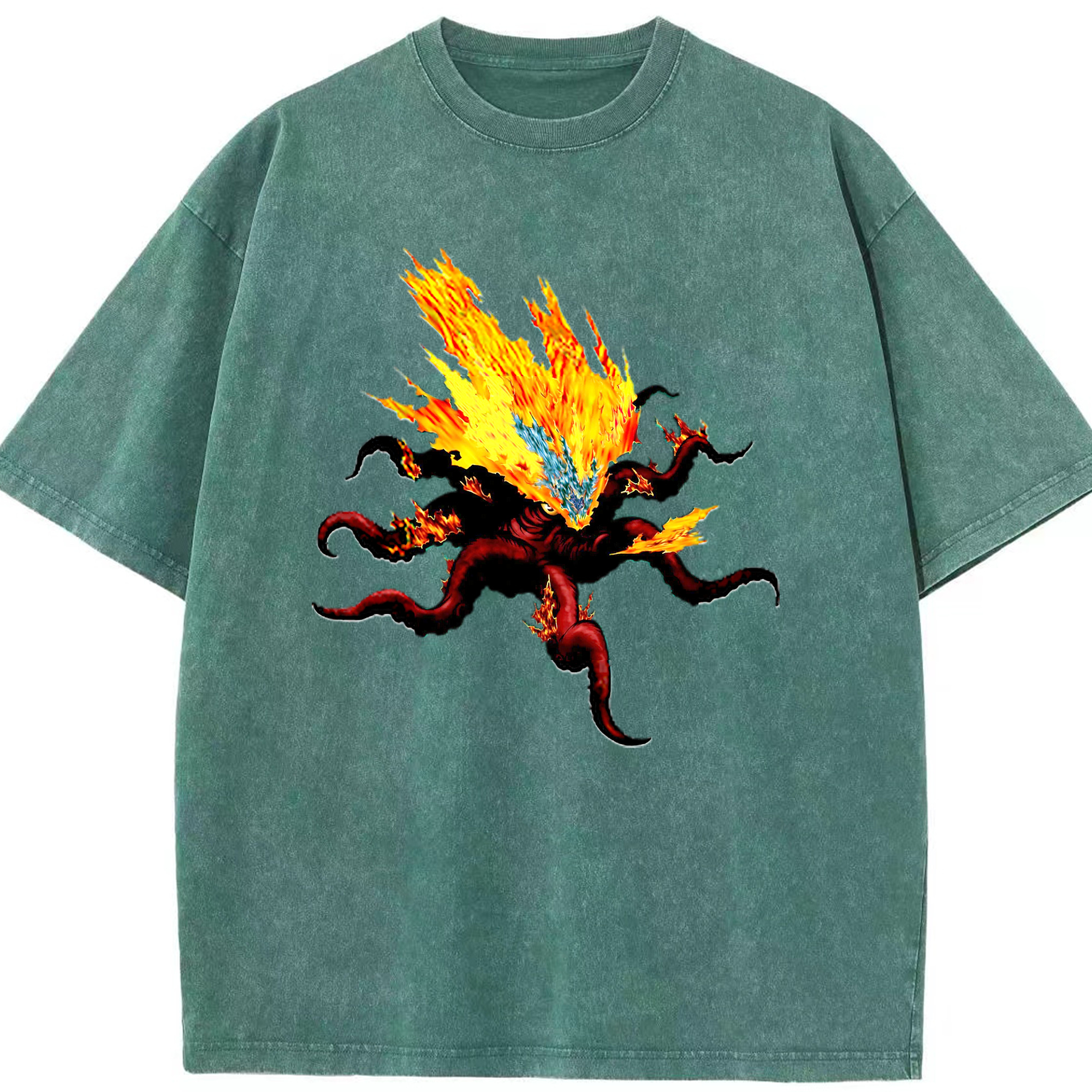 （画像用） 遊☆戯☆王 Yu-Gi-Oh! 綿100% ヴィンテージ風 半袖Tシャツ（フロントプリント）